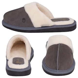 Foto 2 | Foto 2 | Pantufla Stahl 3926 color Gris de Gamuza para Mujer