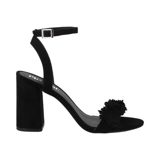 Foto 1 | Foto 1 | Sandalias Miracol By Mama Lola Tacon Flores Comodas Negro