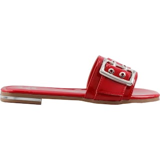 Foto 1 | Foto 1 | Sandalia De Mujer Head Over Heels\t1078 Color Campari Charol Sandalia De Piso Casual Talla 23 A 26