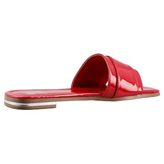 Foto 3 | Foto 3 | Sandalia De Mujer Head Over Heels\t1078 Color Campari Charol Sandalia De Piso Casual Talla 23 A 26