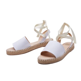 Foto 4 | Foto 4 | Sandalia Calzado Watanabe Color Blanco Suela Yute