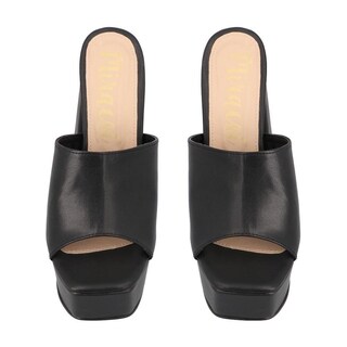 Foto 4 | Foto 4 | Sandalia Plataforma Miracol By Mama Lola Tacón Casual Naranja para Mujer