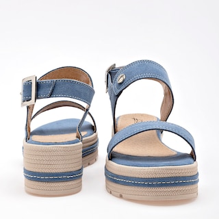 Foto 3 | Foto 3 | Sandalias Been Class Color Azul Para Mujer