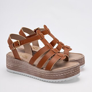 Foto 2 | Foto 2 | Hg Sandalia Para Mujer Camel Cod.132289