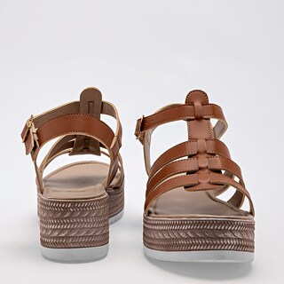 Foto 3 | Foto 3 | Hg Sandalia Para Mujer Camel Cod.132289