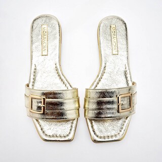 Foto 3 | Foto 3 | Moramora Sandalia Para Mujer Dorado Cod.133074