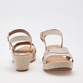 Foto 3 | Foto 3 | Moramora Sandalia Para Mujer Beige Cod.132561