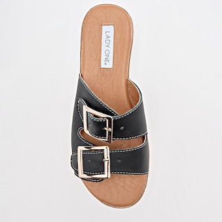 Foto 2 | Foto 2 | Sandalias Lady One Color negro Para Mujer