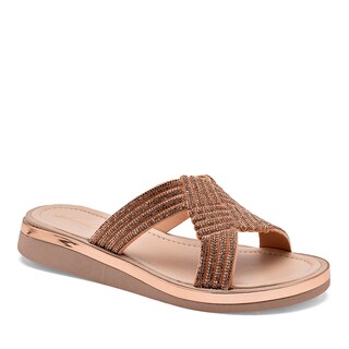 Foto 1 | Foto 1 | Been Class Sandalia Para Mujer Dorado Rosa Cod.131832