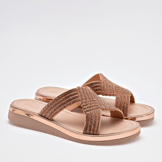 Foto 2 | Foto 2 | Been Class Sandalia Para Mujer Dorado Rosa Cod.131832