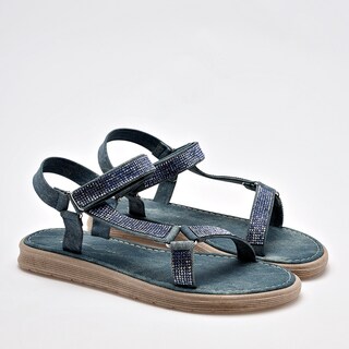 Foto 2 | Foto 2 | Been Class Sandalia Para Mujer Azul Cod.133315