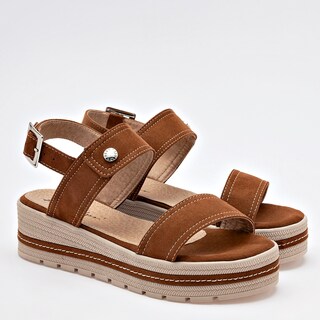 Foto 2 | Foto 2 | Been Class Sandalia Para Mujer Camel Cod.131844