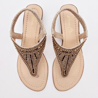 Foto 3 | Foto 3 | Been Class Sandalia Para Mujer Dorado Cod.133312