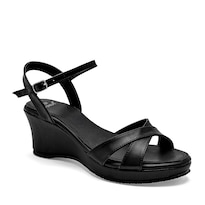 Sandalias First Avenue Color Negro Para Mujer