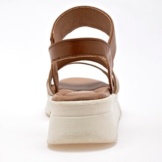 Foto 3 | Foto 3 | Cruz Shoes Sandalia Cruz Shoes Camel Beige Latte Para Mujer