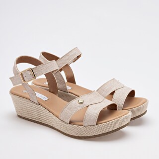 Foto 2 | Foto 2 | Moramora Sandalia Para Mujer Beige Cod.132561