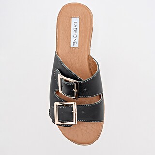 Foto 2 | Foto 2 | Sandalias Lady One Color negro Para Mujer