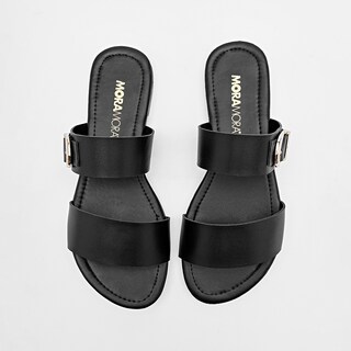 Foto 3 | Foto 3 | Moramora Sandalia Para Mujer Negro Cod.132462