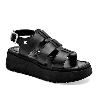 Foto 1 | Foto 1 | Moramora Sandalia Para Mujer Negro Cod.132604