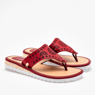 Foto 2 | Foto 2 | Mora Tierra Sandalia Para Mujer Rojo Cod.132515