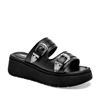 Foto 1 | Foto 1 | Moramora Sandalia Para Mujer Negro Cod.132606