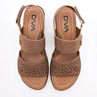 Foto 3 | Foto 3 | Dva Sandalia Para Mujer Camel Cod.132050