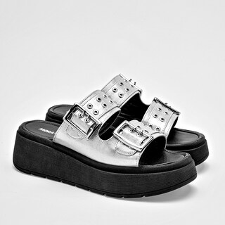 Foto 2 | Foto 2 | Moramora Sandalia Para Mujer Plata Cod.132605
