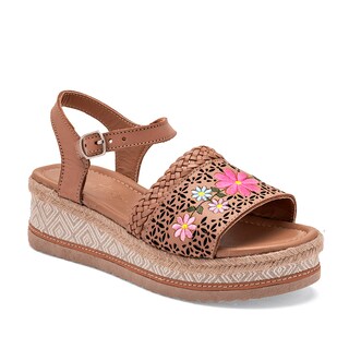 Foto 1 | Foto 1 | Mora Tierra Sandalia Para Mujer Camel Multicolor Cod.131753