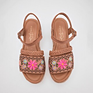 Foto 3 | Foto 3 | Mora Tierra Sandalia Para Mujer Camel Multicolor Cod.131753