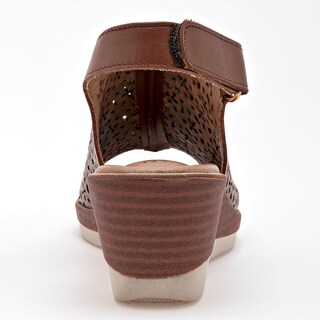 Foto 3 | Foto 3 | Cruz Shoes Sandalia Para Mujer Café Cod.131998