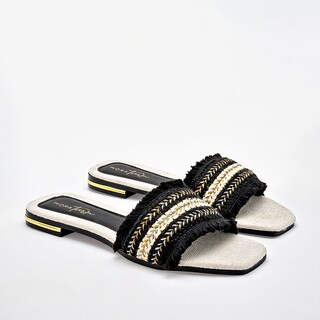 Foto 2 | Foto 2 | Mora Tierra Sandalia Para Mujer Negro Beige Cod.133070