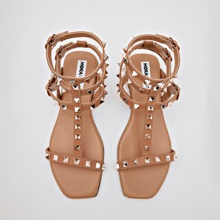 Foto 3 | Foto 3 | Moramora Sandalia Para Mujer Camel Cod.132611