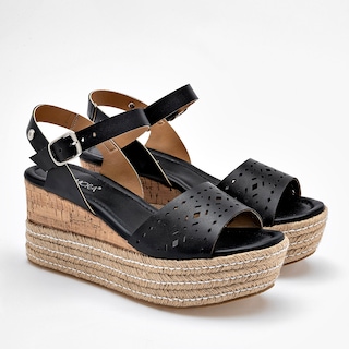 Foto 2 | Foto 2 | Moramora Sandalia Para Mujer Negro Cod.132550