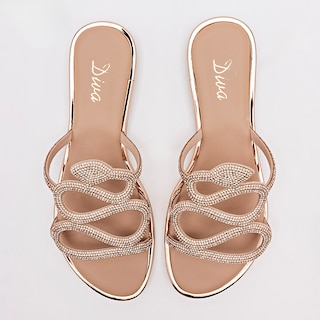 Foto 3 | Foto 3 | Sandalias Diva Color Dorado Rosa Para Mujer