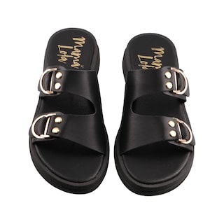 Foto 6 | Foto 6 | Sandalia Mujer Mama Lola 2009 Negro Huarache Dama Talla 23 A 26 E
