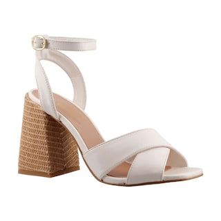 Foto 2 | Foto 2 | Sandalia Mujer Miracol By Mama Lola 8422 Latte Tacon Alto Casual Dama Talla 23 A 26 E