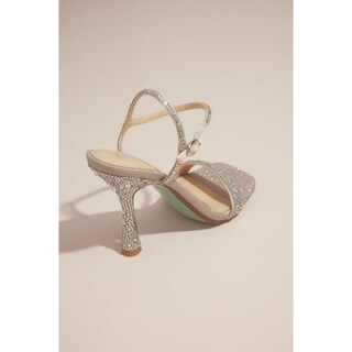 Foto 2 | Foto 2 | Sandalias Con Tacón Bajo David's Bridal Rosa Claro