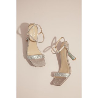 Foto 3 | Foto 3 | Sandalias Con Tacón Bajo David's Bridal Rosa Claro