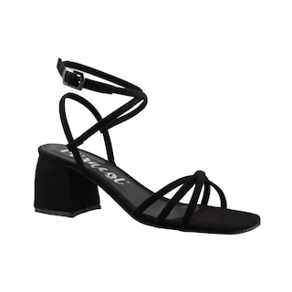 Foto 2 | Foto 2 | Sandalia Mujer Miracol By Mama Lola 10247 Negro Sandalia Mujer Tacon Ancho Dama Talla 23 A 26 E