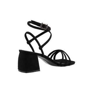 Foto 3 | Foto 3 | Sandalia Mujer Miracol By Mama Lola 10247 Negro Sandalia Mujer Tacon Ancho Dama Talla 23 A 26 E