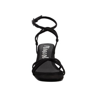 Foto 5 | Foto 5 | Sandalia Mujer Miracol By Mama Lola 10247 Negro Sandalia Mujer Tacon Ancho Dama Talla 23 A 26 E