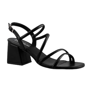 Foto 2 | Foto 2 | Sandalia Mujer Miracol By Mama Lola 8715 Negro Sandalia Mujer Tacon Ancho Dama Talla 23 A 26 M