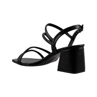 Foto 4 | Foto 4 | Sandalia Mujer Miracol By Mama Lola 8715 Negro Sandalia Mujer Tacon Ancho Dama Talla 23 A 26 M