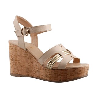 Foto 2 | Foto 2 | Sandalia Dama Miracol By Mama Lola 50104 Avena Sandalia De Plataforma Casual Talla 23 A 26 M