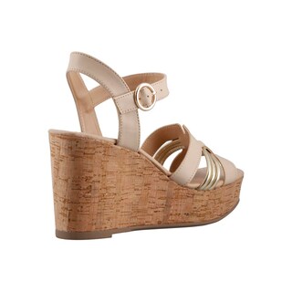 Foto 3 | Foto 3 | Sandalia Dama Miracol By Mama Lola 50104 Avena Sandalia De Plataforma Casual Talla 23 A 26 M