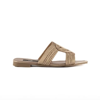 Foto 1 | Foto 1 | Sandalia Tiras Flat Casual Brillo Para Mujer Walki Yazareth Rosa