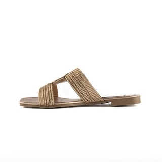 Foto 2 | Foto 2 | Sandalia Tiras Flat Casual Brillo Para Mujer Walki Yazareth Rosa