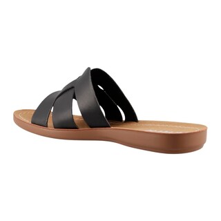 Foto 4 | Foto 4 | Sandalia Mujer Miracol By Mama Lola 10402 Negro Sandalia De Piso Casual Dama Talla 22 A 27 E