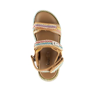 Foto 5 | Foto 5 | Sandalia Plataforma Yute Casual Hebilla Para Dama Walki Giorgia Multicolor