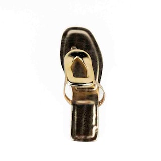 Foto 4 | Foto 4 | Sandalia Hebilla Flat Casual Moda Para Mujer Walki Briseida Dorado